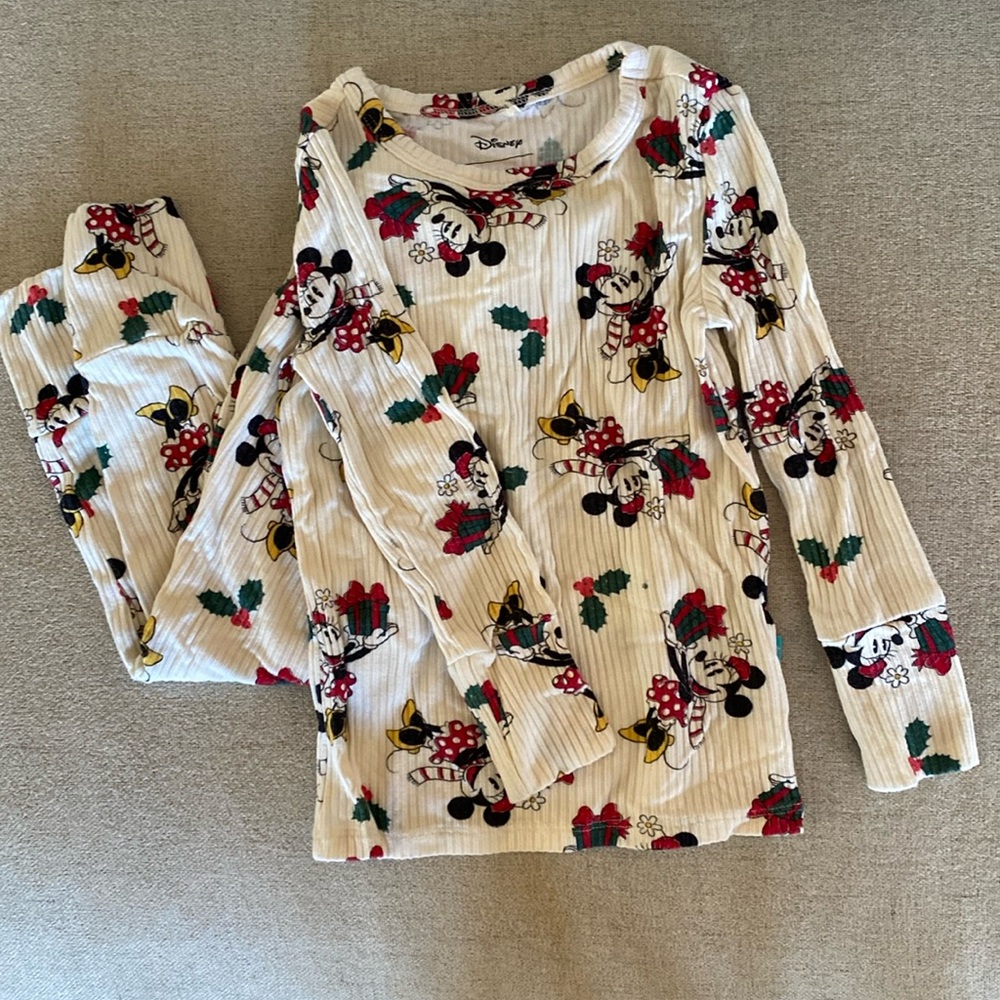 Posh Peanut Minnie Mouse Christmas pajamas 2T
